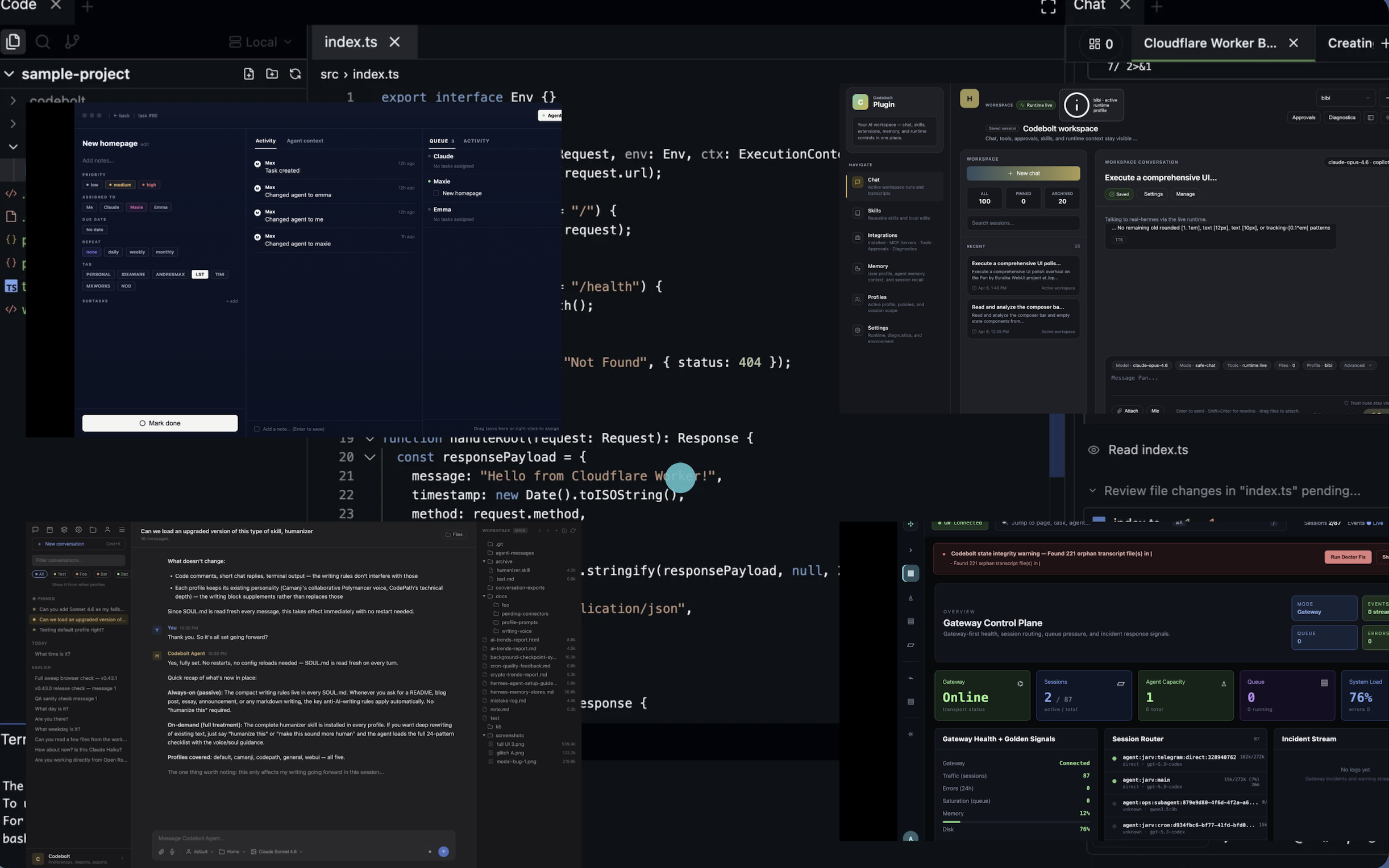 Custom Agent and Plugin SDK code